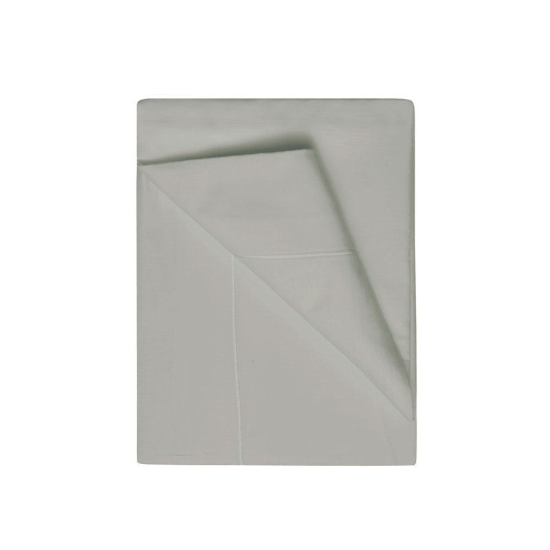 Sateen Flat Sheet, Platinum, Super King (6')