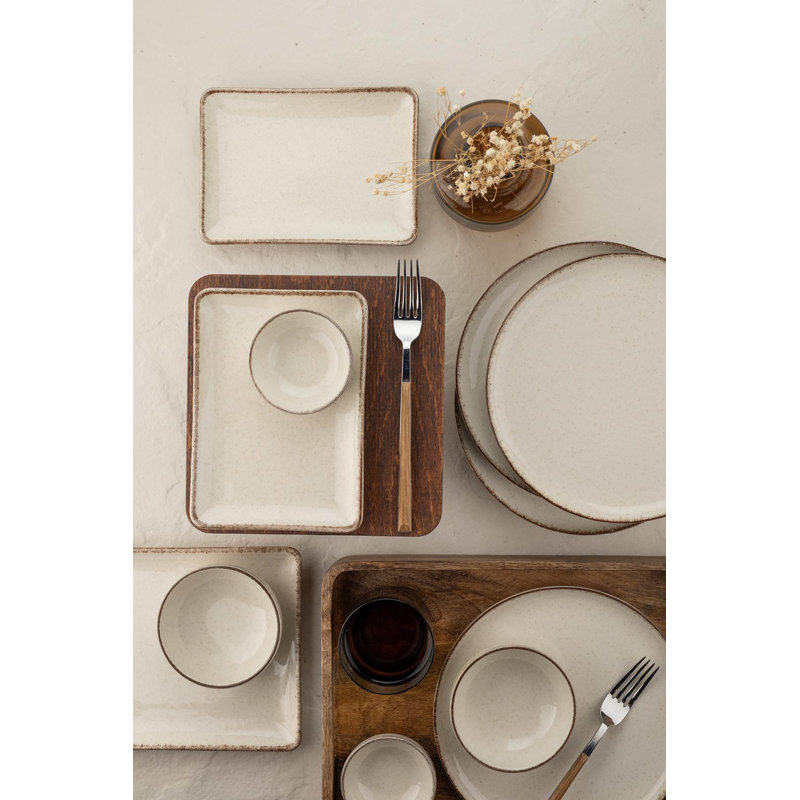Ensemble de petit déjeuner (14 pièces), Crème, crème