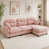 Rose + 3 sièges + 1 fauteuil