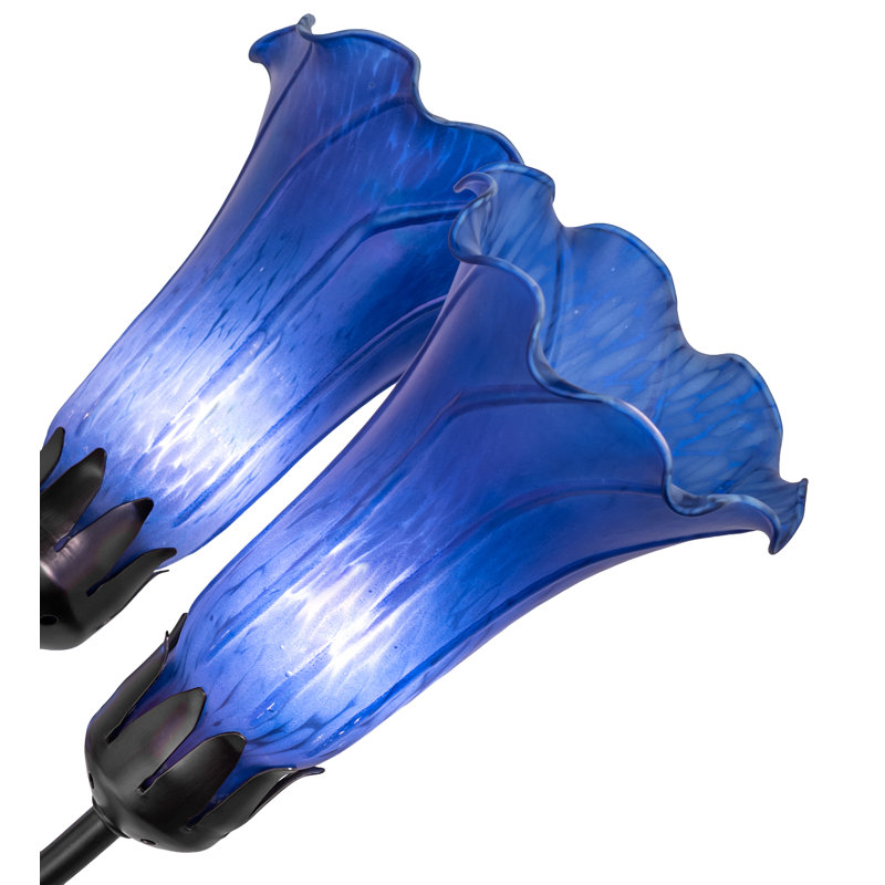 Jacumba 7 - Light Chandelier, Blue
