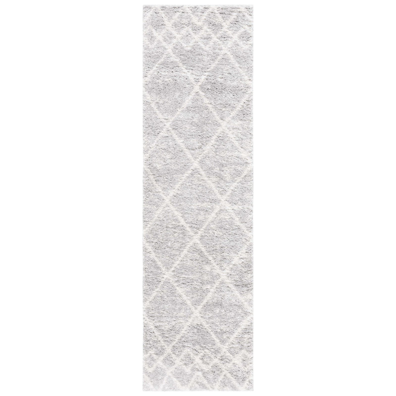 Baiden Shag Performance Geometric Rug, Runner 2'3" x 8'