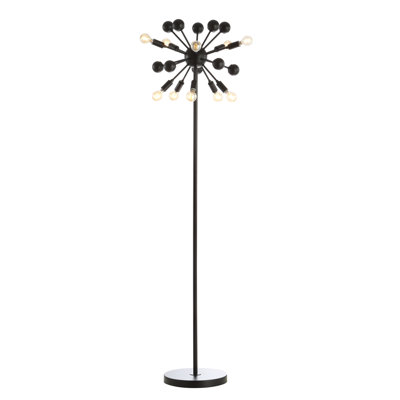 Homan 63'' Black Tree Floor Lamp