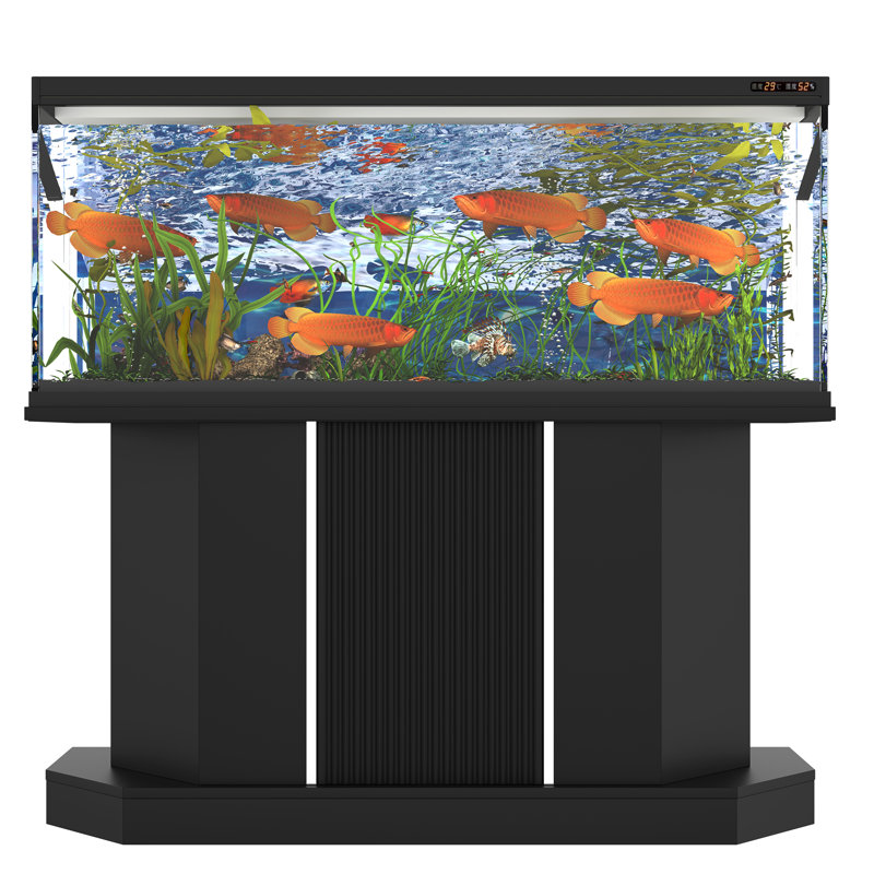 Support pour aquarium moderne 55-75 gallons avec prise de courant