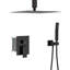 Système de douche carré - Ensemble de tête double pivotant à 360 °-121077319