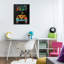 «Collage Retro Game Zone», giclée encadrée, conception par Marcus Prime-1525651344-1525651347