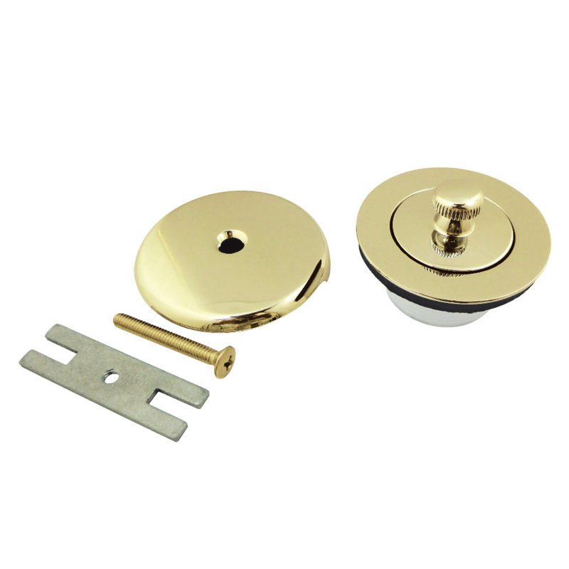 Ensemble de conversion de drain en alliage de zinc Kingston, Brushed Nickel