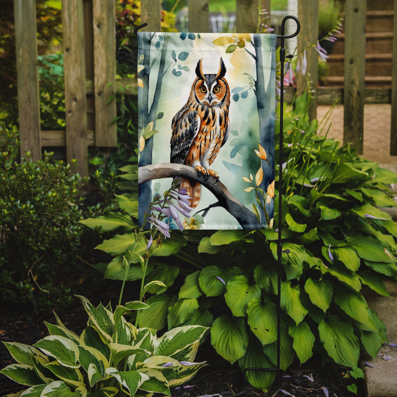Drapeau de jardin, Hibou à longues oreilles