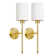 Wireless Rechargeable Wall Lights with 5200mAh Dimmable Detachable Bulbs & Remote Control