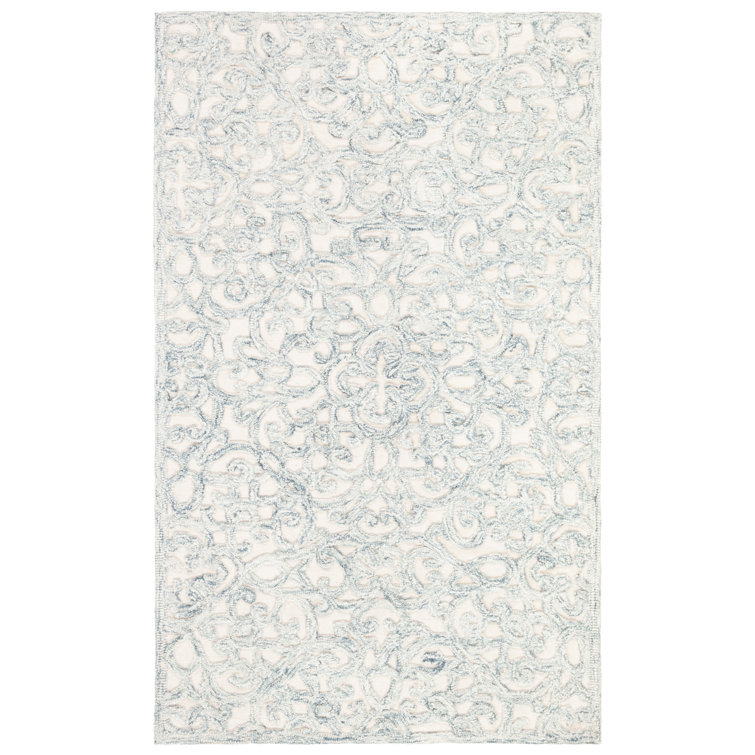 Sarina Trace Hand Tufted Wool And Cotton With Latex Abstract Rug