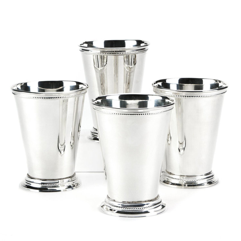 12 oz. Rumbaugh Tasse Julep plaquée argent