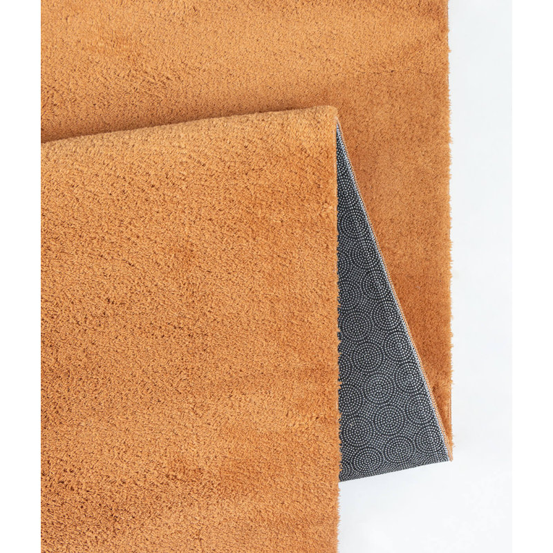 The Carpet Relax – Modern Rug, Fluffy, Short Pile, Non-Slip Underside, Washable Up To 30°C, Super-Soft, Fur Look, Terra