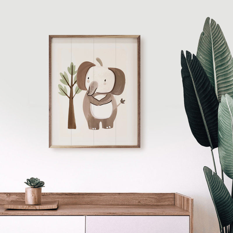 Éléphant Safari Nursery II, H 20 po x l 16 po