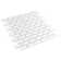Metro Subway Matte White 11-3/4" x 11-3/4" Porcelain Mosaic Floor and Wall Tile