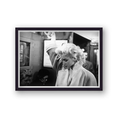 Marilyn Monroe New York Subway 3 - Single Picture Frame Print