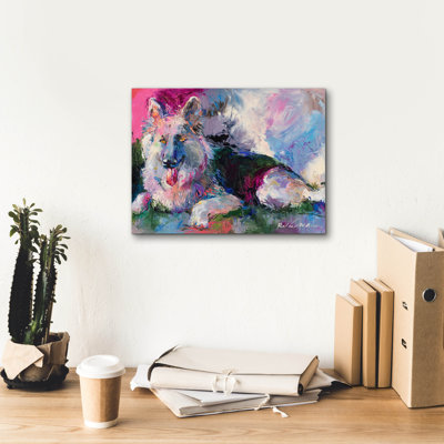 " German Shepherd " by Richard Wallich