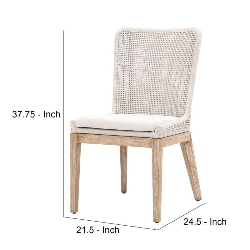 0'' H Upholstered Side Chair