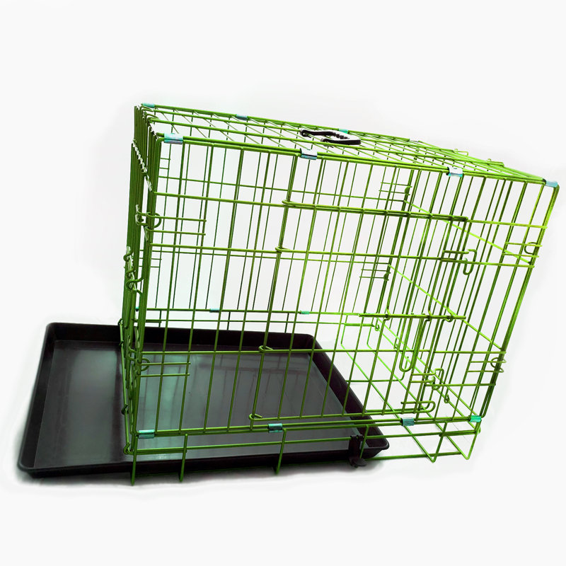 Caisse pour animaux, Vert, H 20 po x l 18 po x P 24 po
