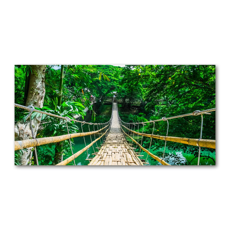 The Bridge Of The Rain Forest - Wrapped Canvas Print