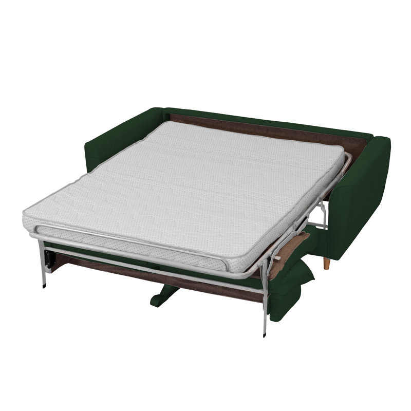 Mattlyn Sofa Bed with Mattress, Dark Green