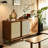 Modern Brown Solid Wood Sideboard