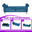 Velvet Upholstered Storage Ottoman Bench With Crystal Buttons, Wood Frame, Metal Legs-518365053