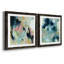 Vitalité - Ensemble de 2 peintures encadrées-600299356-600299357
