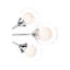 Optimist 9 Light Metal Dimmable Sputnik Chandelier-1848371973