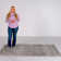 Knibbs Machine Woven Polypropylene/Polyester Area Rug in Gray