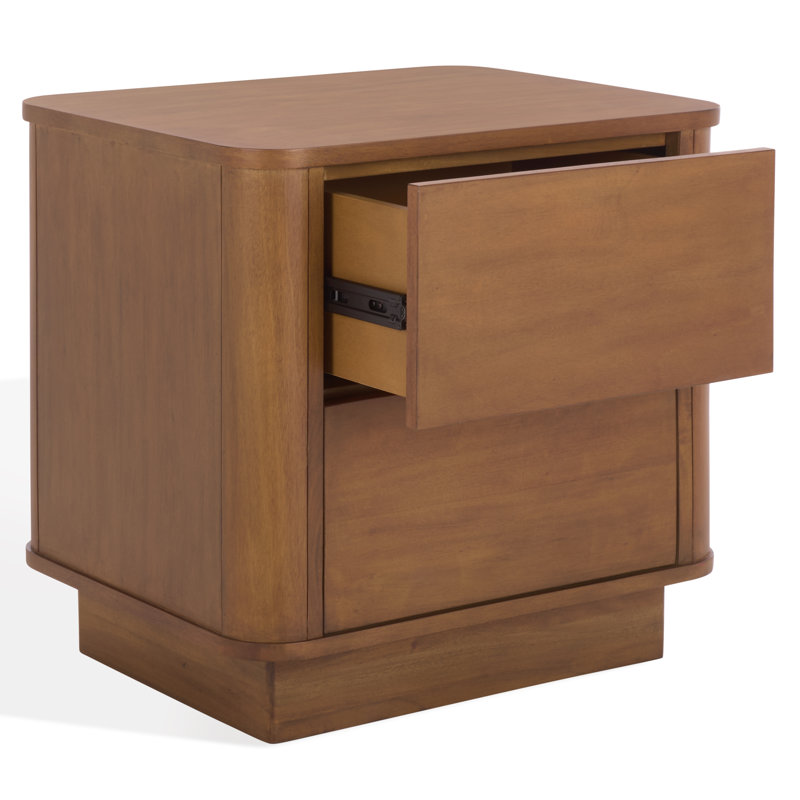Chrysandra 2 Drawer Nightstand