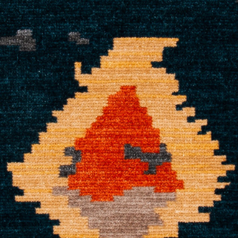 Yohan Southwestern Indoor Rug, Square 6'3"