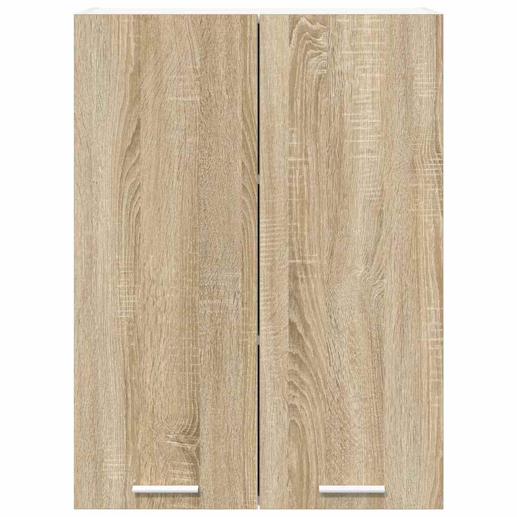 Vidaxl Hanging Cabinet Sonoma Oak 60 X 31 X 80 Cm Engineered Wood 8721359451573 - Image 2