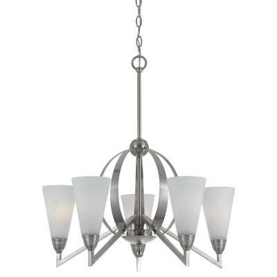 Lustre classique/traditionnel ombré 5 lumières Westminster