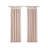 Twist Tab Lined Window Curtain Panel-1883320006-1884245076