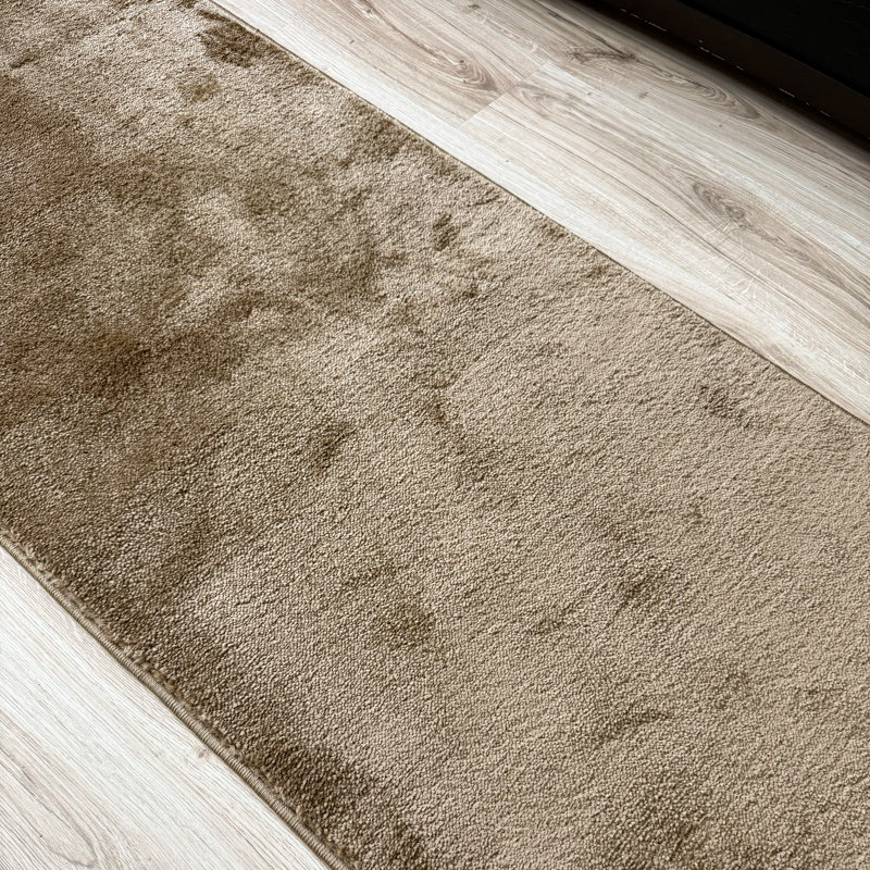 Machine Washable Medium Soft Pile Slip Resistant Runner Rug, Runner 2'2" x 10'