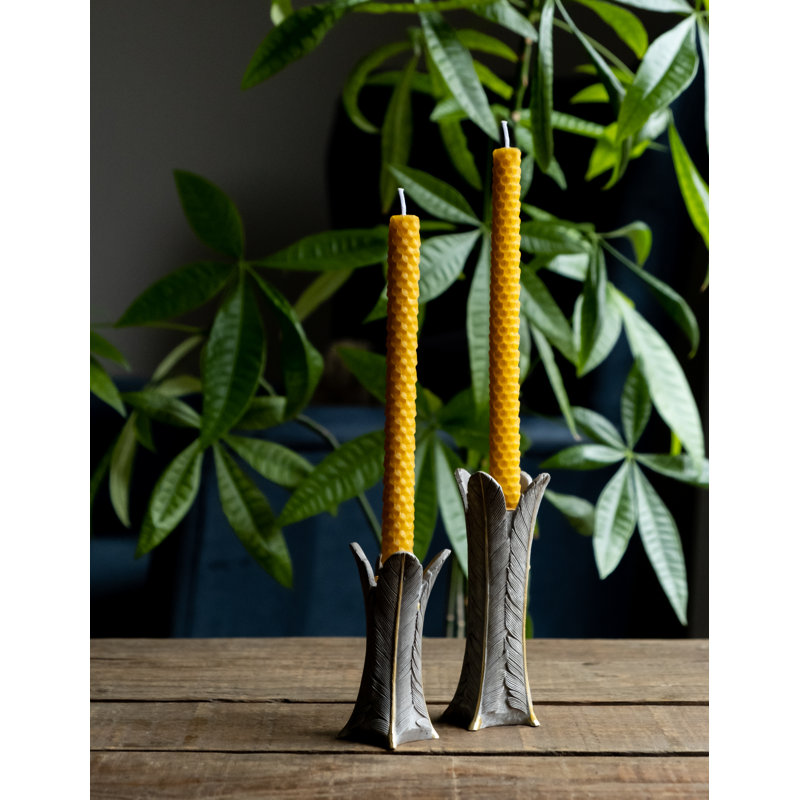 Unscented Taper Candle