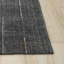 Tapis géométrique rectangulaire en laine tissé à la main gris Nickali-1241892648