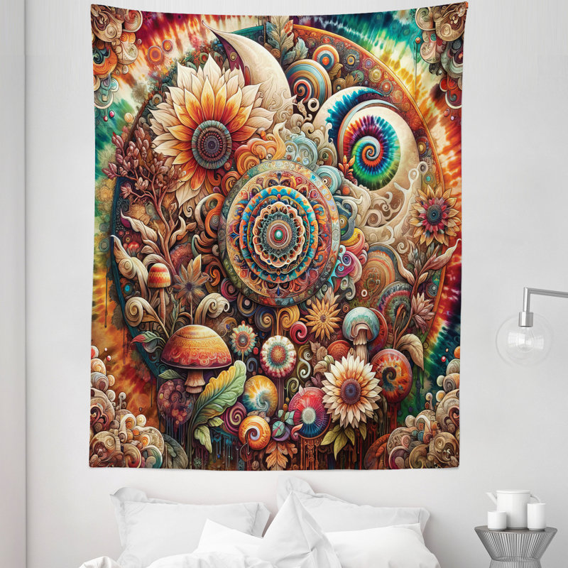 Microfiber Tapestry, 88" H x 68" W