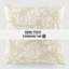 Distressed Floral Square Throw Pillow -518376453