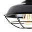 Plafonnier 1 lumière noir impérial Sussman