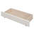 Full Size Upholstered Tufted Daybed With Two Drawers, Beige