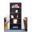 Herard 5 Shelf Wood Bookcase, 72 inch Tall-114163875