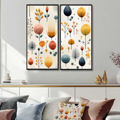 Haddad - Impressions sur toile Midcentury Large