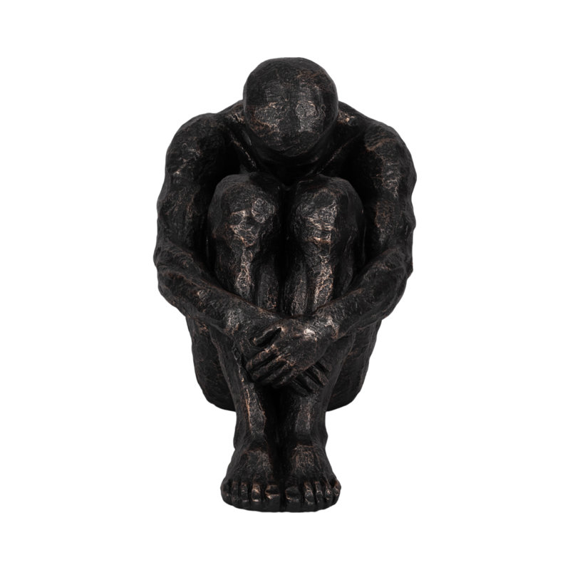 Sculpture Jordain, H 13 po x l 16 po x P 9 po