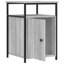 Macbean 40cm W Iron Bedside Table-1156043375-1190499505