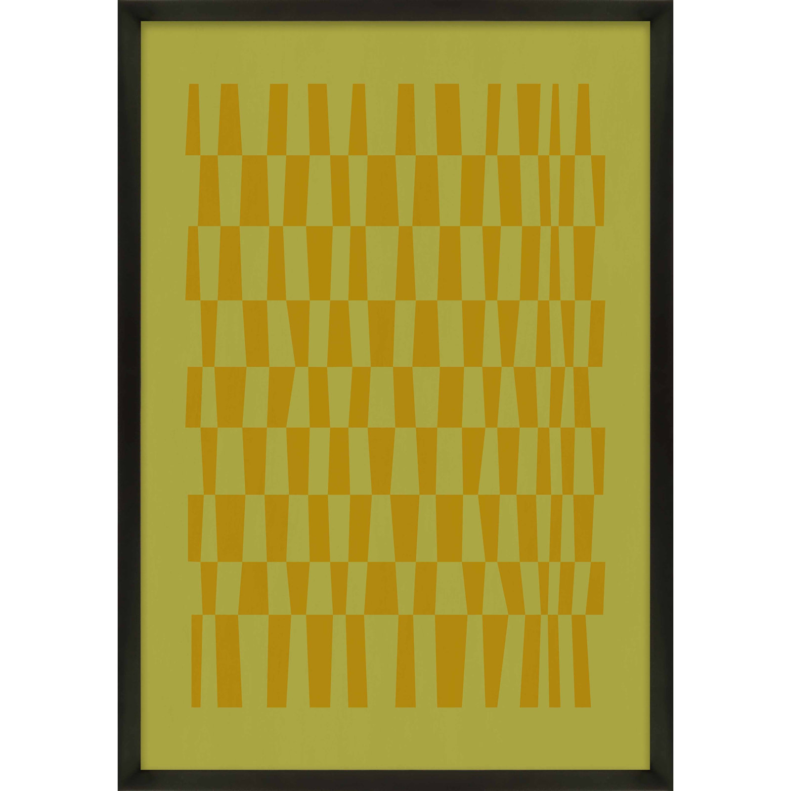 Vibrant Intersections 7 Print, Black Framed, 25" H x 17.5" W