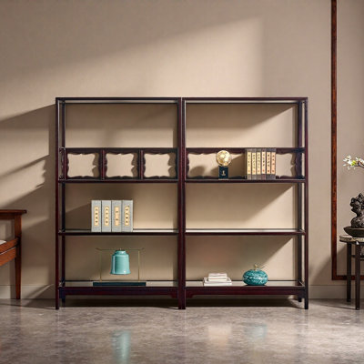 New Chinese Retro Minimalist Style Bookcase