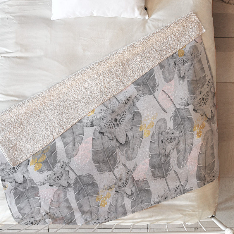 Marta Barragan Camarasa Throw Blanket, 60" L x 50" W