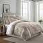 Ensemble de couvre-lit en coton naturel 8 pièces Country Lane-109897083
