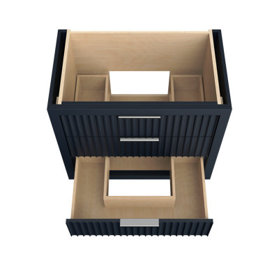 Lecrieú Three-Drawer Single Bath Vanity
