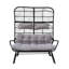 Fauteuil à œufs d'intérieur pour 2 personnes avec repose-pieds-1461124762-1461124761